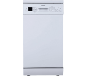 Lavavajillas - Infiniton DIW-4510W, Independiente, 10 servicios, 7 programas, 47dB, 45cm, Extra Drying, Blanco