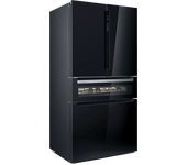 Frigorífico americano - Siemens KF96RSBEA, No Frost, 572 l, 183 cm, Cajón HyperFresh, SuperCongelación y Refrigeración, Negro