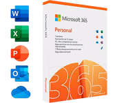 Software - Microsoft Office 365 Personal 1 año (Formato Físico)