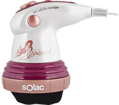 REACONDICIONADO Seminuevo Muy bueno Masajeador - Solac ME7712 Sculptural, Anticelulítico, 5 Cabezales,nuevo cabezal exfoliante Dry