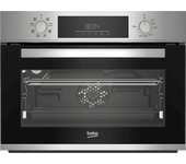 REACONDICIONADO Seminuevo Excelente Horno - Beko BBCM12300X, Multifunción, Limpieza por vapor, 48 l, 59.4 cm, Inox