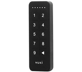 Teclado de seguridad para puerta - Nuki Keypad, Compatible con Smart Lock, Negro