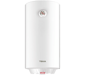 Termo eléctrico - Teka EWH 100 C, Capacidad 100L, Vertical, Tanque esmaltado en Zafire, IPX4, Blanco