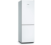 REACONDICIONADO Seminuevo D Frigorífico combi - Bosch KGN36VWEA, 326 l, No Frost, 186 cm, VitaFresh, Blanco