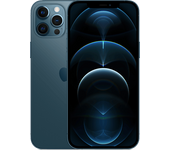 REACONDICIONADO Excelente Apple iPhone 12 Pro Max, Azul pacífico, 128 GB, 5G, 6.7" OLED Super Retina XDR, Chip A14 Bionic, iOS