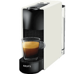 REACONDICIONADO Seminuevo Muy bueno Cafetera de cápsulas - Nespresso® Krups XN1101 Essenza Mini, 19 bares, Blanco