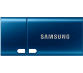 Memoria USB 128 GB - Samsung MUF-128DA, 400 MB/s, USB-C 3.1, Azul