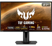 Monitor gaming - Asus TUF Gaming VG27AQ, 27'', WQHD, G-Sync, 1 ms, 165 Hz, HDMI, Negro