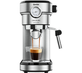 REACONDICIONADO Seminuevo Muy bueno Cafetera express - Cecotec Cafelizzia 790 Steel Pro, 20 bar, 1350 W, Sistema Thermoblock, Inox
