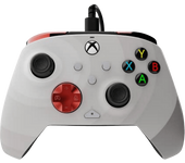 Mando Xbox - PDP Bundle Rematch & Airlite Radial White, Mando+ Auriculares, Blanco