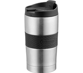 Termo - De'Longhi DLSC074, Acero inoxidable, 0.235 l, Funda de silicona, Plata