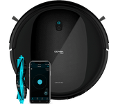 REACONDICIONADO Seminuevo Muy bueno Robot aspirador - Cecotec Conga 1990 Vital, 4en1, 2100 Pa, 0.67 l, 160 minutos, 64db, Programable, Wi-Fi, Negro