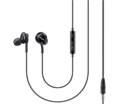 Auriculares de botón - Samsung EO-IA500BBEGWW, De botón, Con cable, Jack 3.5 mm, Control volumen, Negro