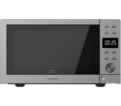 Microondas integrable - Cecotec Grandheat 2000 Flatbed Steel, 700 W, 6 niveles, 20 l, Temporizador, Plata