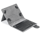 Funda con teclado - Maillon Technologique City Keyboard Bluetooth, Retroiluminado, Tablets hasta 11", Negro