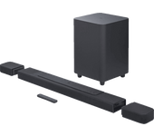REACONDICIONADO Seminuevo Muy bueno Barra de sonido - JBL Bar 1000, Bluetooth, Subwoofer inalámbrico, 880 W, Canales 7.1.4, Negro