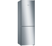 REACONDICIONADO Seminuevo Excelente Frigorífico combi - Bosch KGN36VLEA, No Frost, 186 cm, 326 l, Cajón VitaFresh, Refrigeración Súper, Inox