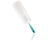Accesorio limpieza - Leifheit 41520 Duster XL, Plumero, Microfibra compacta y blanda, Conexión Click, Blanco