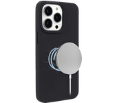 Funda móvil - ISY ISC-2406 MagISY, Para Apple iPhone 13 Pro, Trasera, Silicona, Negro