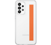 Funda móvil - Samsung EF-XA336CTEGWW, Para A33 5G, Slim strap, Transparente