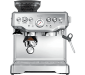 Cafetera superautomática - Sage SES875BSS2EEU1A Barista, 15 bar, 1850 W, 2 tazas, Sistema ThermoJet, Inox