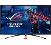 REACONDICIONADO Seminuevo Muy bueno Monitor gaming - ASUS ROG Strix XG438QR, 43", HDR, 4K, FreeSync Premium Pro, 4 ms, 120 Hz, HDMI, USB, Negro