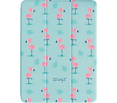 Funda tablet - Mr. Wonderful WMRIPD002 Flamencos, Para iPad de 10.2", Cierre con imán, Multicolor