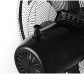 REACONDICIONADO Seminuevo Muy bueno Ventilador de pie - Orbegozo SF0149, 40 cm, 5 aspas, 3 niveles, Oscilante, Negro