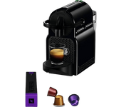 REACONDICIONADO D: Cafetera de cápsulas - Nespresso Inissia EN80.B, 1260 W, 19 bar, Negro