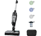 REACONDICIONADO Seminuevo Excelente Aspiradora escoba - Rowenta X-Combo GZ3039WO, Sin cable, Aspira y friega, Ultraligera, 215W, 0.55L, 60min