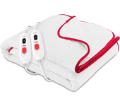 REACONDICIONADO Seminuevo Muy bueno Manta eléctrica - Ufesa Flexy Heat CMN Comfort, 60W x 2, 3 Niveles de Temperatura, Blanco