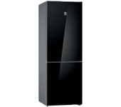 Frigorífico combi - Balay 3KFD765NI Cristal, No Frost, 203 cm, 368 l, Cajón ExtraFresh, Iluminación LED, Negro