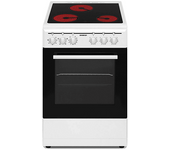 Pack Horno + Placa - Infiniton CC-V350G, 48l, Vitrocerámica, 3 zonas, 50cm, Blanco