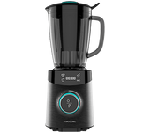 REACONDICIONADO Seminuevo Muy bueno Batidora de vaso - Cecotec Power Black Titanium 2500MAX Advance, 1800 W, 1.8 l, 22000 rpm, Jarra vidrio, Negro
