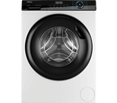 Lavadora carga frontal - Haier I-Pro Series 3 HW90-BP14939-S, 9kg, 1400rpm, Motor Inverter, Vapor, Antibacterias, Blanco