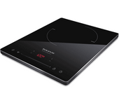 REACONDICIONADO Seminuevo Excelente Placa portátil - Taurus DARKFIRE, Eléctrica, Inducción, UltraSlim, Portátil, Hasta 2000W, 8 niveles, Táctil