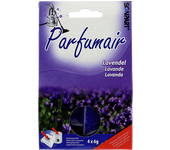 Accesorio aspirador - Scanpart 2690040030, Ambientador para aspiradora, 4x Bolsitas de 6g, Lavanda