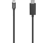 Adaptador - Hama 00200711, De MiniDP a HDMI, 1.50 m, Negro