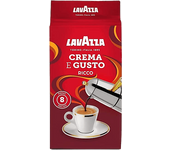 Café molido - Lavazza Crema e gusto ricco, Sabor caramelo, 250 g