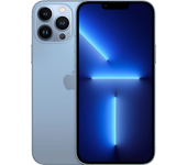 REACONDICIONADO Excelente Apple iPhone 13 Pro Max, Azul alpino, 128 GB, 5G, 6.7" OLED Super Retina XDR ProMotion, Chip A15 Bionic, iOS