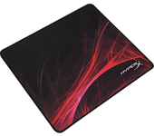 REACONDICIONADO Seminuevo Muy bueno Alfombrilla gaming - HyperX Fury S Speed, Tela, Talla M, Negro y Rojo