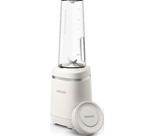 Batidora de vaso - Philips HR2500/00 Eco Conscious Edition, Diseño sostenible, 0.6 l, 350 W, Mate blanco seda