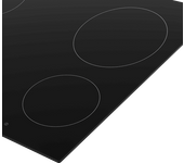 REACONDICIONADO Seminuevo Excelente Placa vitrocerámica - Beko HIC 64402E, 4 zonas, Zona grande 21 cm, Control táctil, Doble zona, 58 Negro