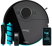 REACONDICIONADO Seminuevo Muy bueno Robot aspirador - Cecotec Conga 8090 Ultra, 14.8 V, 64dB, 0.57l, Tecnología VirtualVoice, Mando a distancia, Wi-Fi