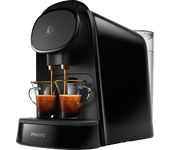 REACONDICIONADO Seminuevo Muy bueno Cafetera de cápsulas - Philips LM8012/60 L'OR Barista, 2 tazas o 1 doble, 19 bares, Depósito l, Negro