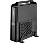SST-ML08B-H carcasa de ordenador Small Form Factor (SFF) Negro, Caja de sobremesa
