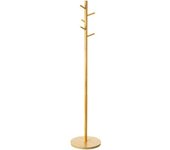 Perchero de pie de madera de 182cm