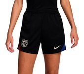 Nike - Pantalón corto FC Barcelona Training 2024-2025 Mujer, Mujer, Black-Noble Red-Deep Royal Blue-Orewood, XS