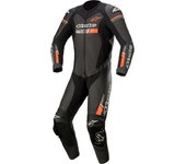 Alpinestars GP Force Chaser Traje de cuero de motocicleta de una pieza - Negro Rojo (54)