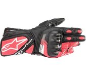 Alpinestars Stella SP-8 V3 Guantes de motocicleta para damas - Negro Rosa (XL)